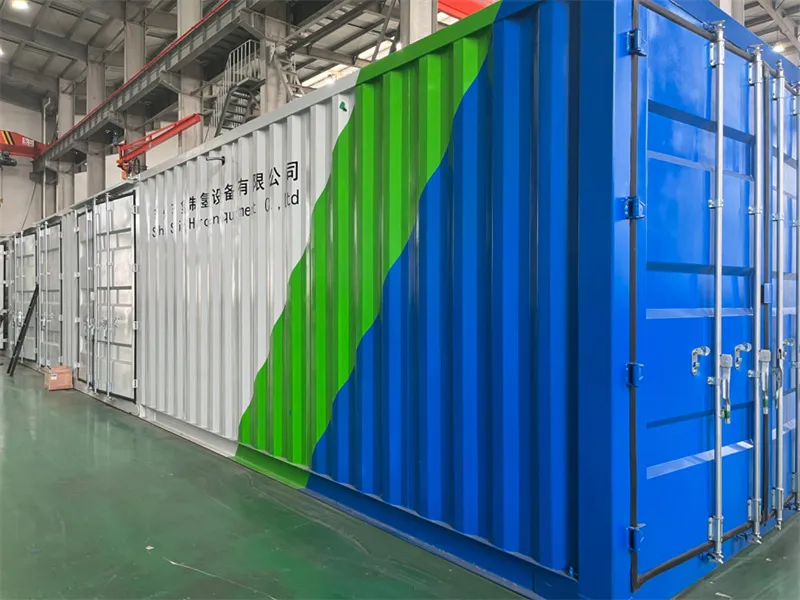 หน่วยประมวลผลไฮโดรเจนในตู้คอนเทนเนอร์